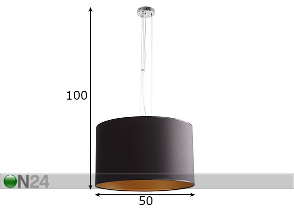Laelamp Barilla mõõdud