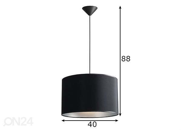 Laelamp Barilla mõõdud