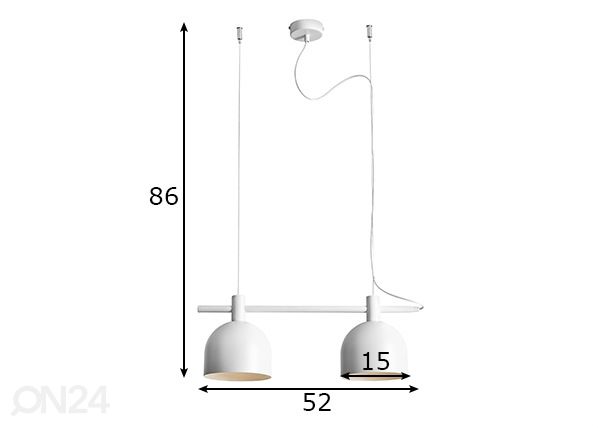 Laelamp Beryl mõõdud