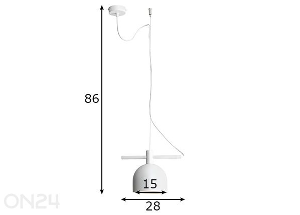 Laelamp Beryl mõõdud