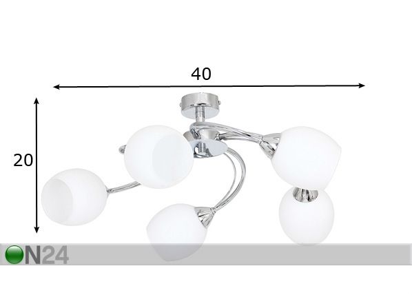 Laelamp Boy mõõdud
