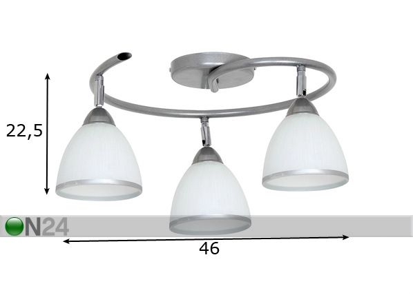 Laelamp Bumer mõõdud