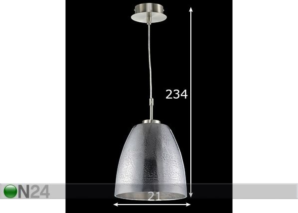 Laelamp Cannes mõõdud