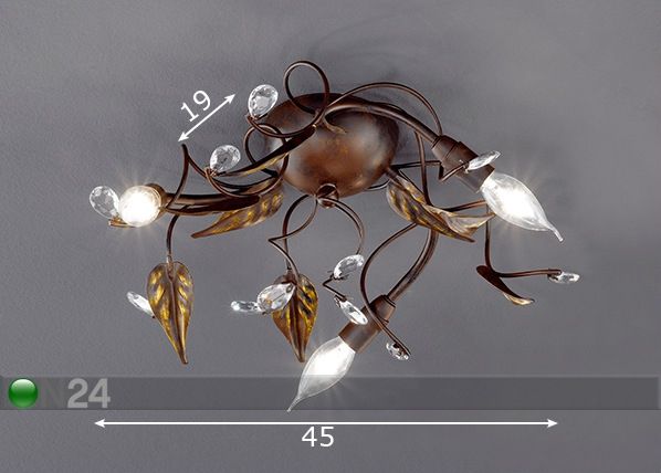 Laelamp Catania mõõdud