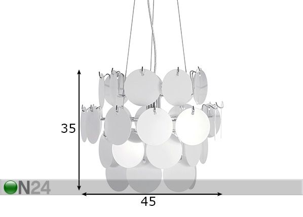 Laelamp Cirrus mõõdud