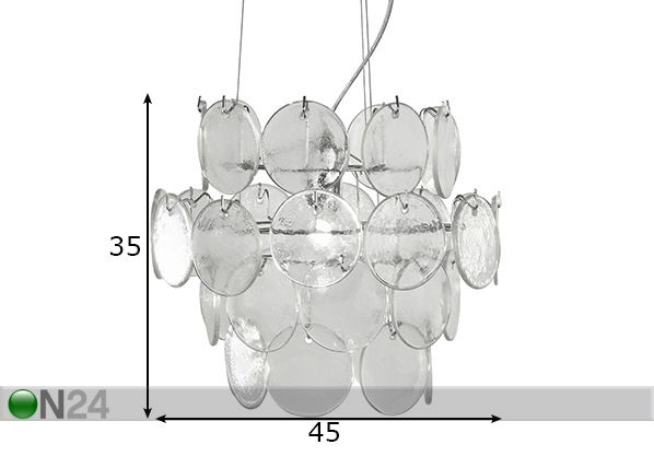 Laelamp Cirrus mõõdud