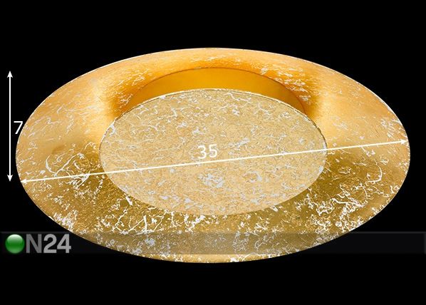 Laelamp Clemont LED mõõdud