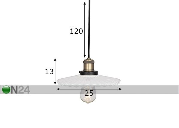 Laelamp Cobbler mõõdud