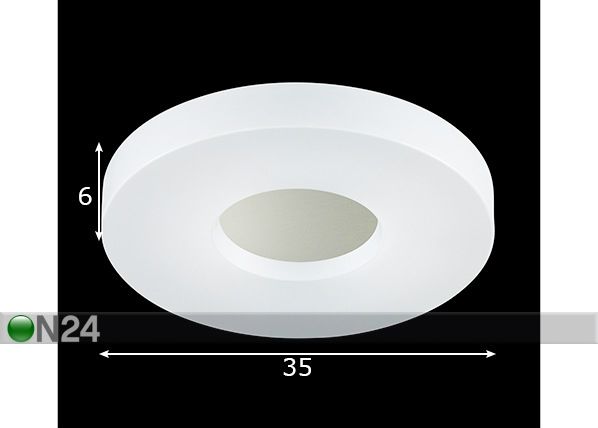Laelamp Cookie LED mõõdud