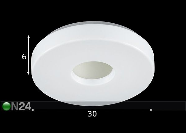 Laelamp Cookie LED mõõdud
