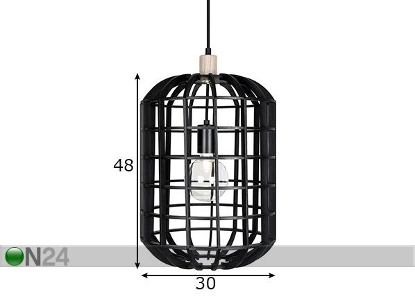 Laelamp Crib mõõdud