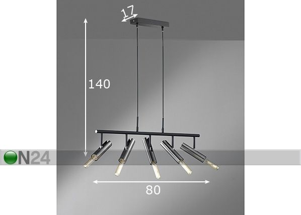 Laelamp Dean mõõdud