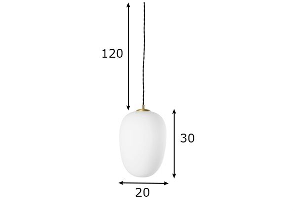 Laelamp Divine mõõdud