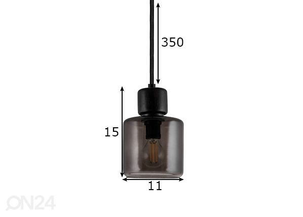 Laelamp Dot 11 mõõdud
