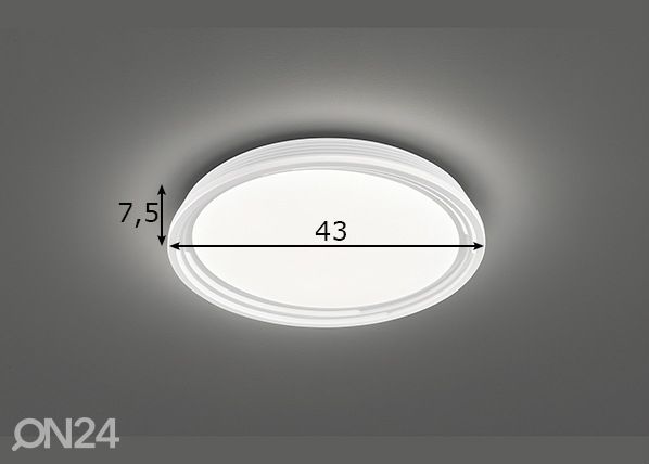 Laelamp Dua LED mõõdud