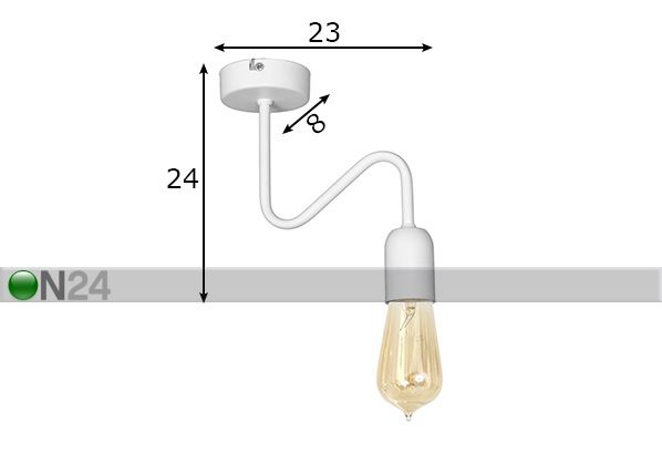 Laelamp Eko mõõdud