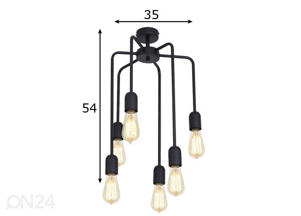 Laelamp Eko mõõdud