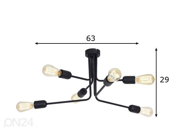 Laelamp Eko mõõdud
