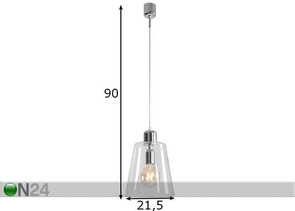 Laelamp Electra mõõdud