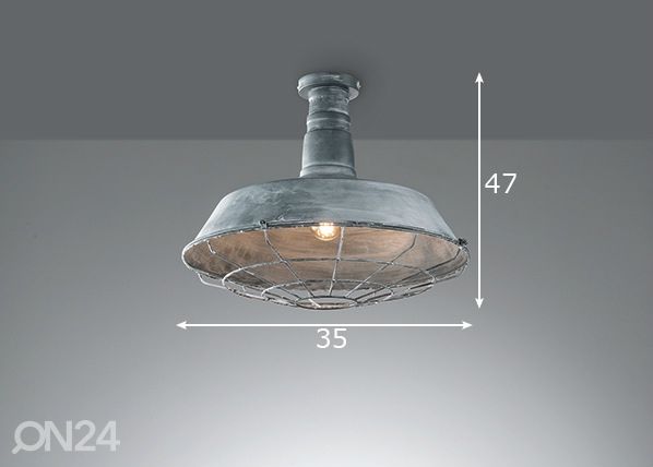 Laelamp Evan mõõdud