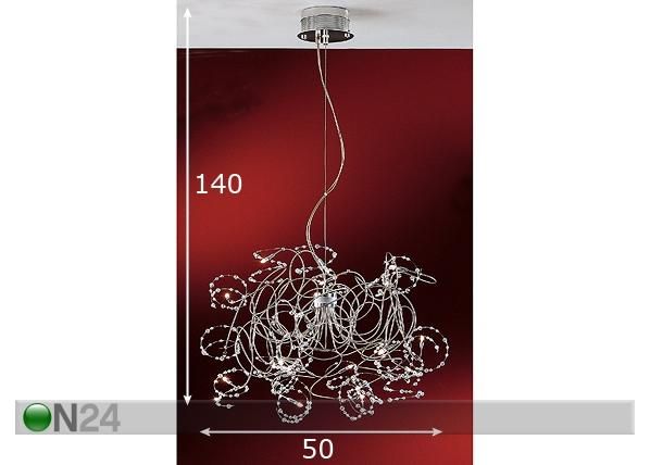 Laelamp Figaro mõõdud