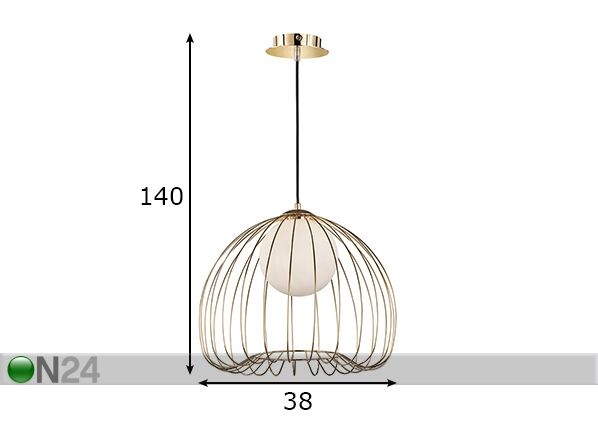 Laelamp Fil mõõdud
