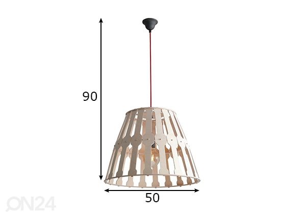 Laelamp Firoi mõõdud