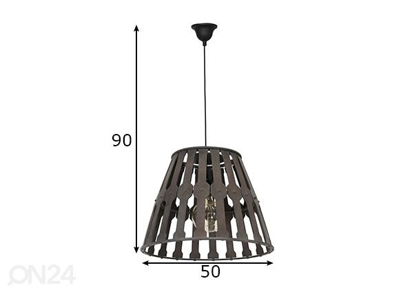 Laelamp Firoi mõõdud