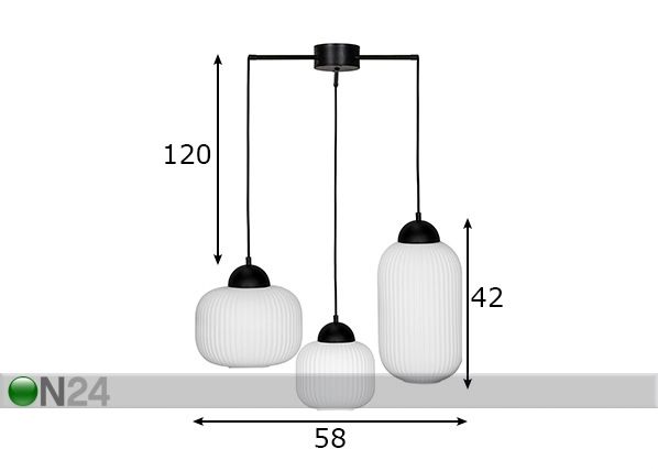 Laelamp Float mõõdud