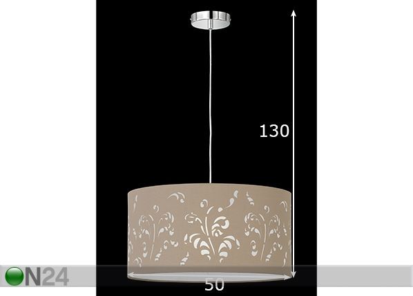 Laelamp Flora mõõdud