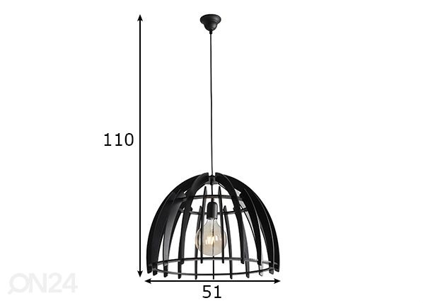 Laelamp Forest mõõdud