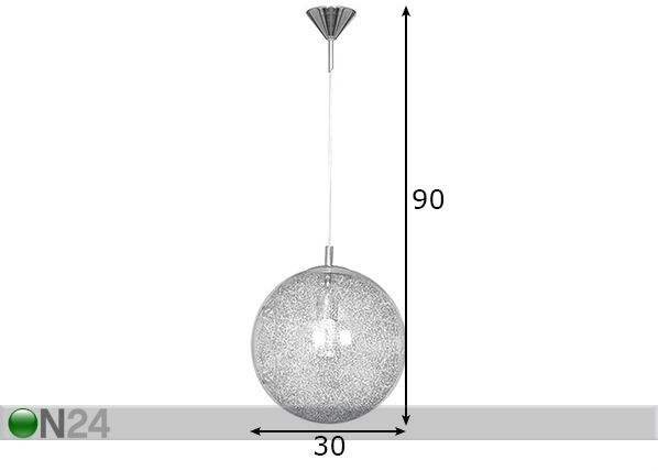 Laelamp Globus mõõdud