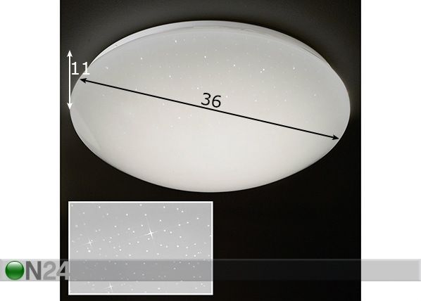 Laelamp Heaven LED mõõdud