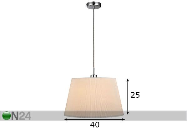 Laelamp Hollywood mõõdud