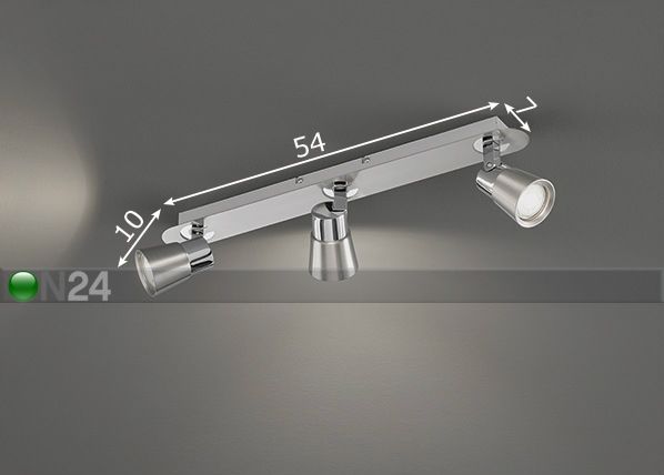 Laelamp Ike mõõdud