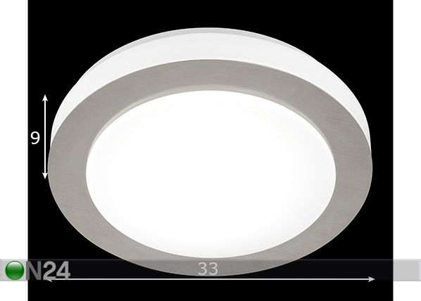 Laelamp Ira LED mõõdud