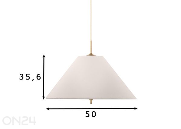 Laelamp Iris 50 mõõdud