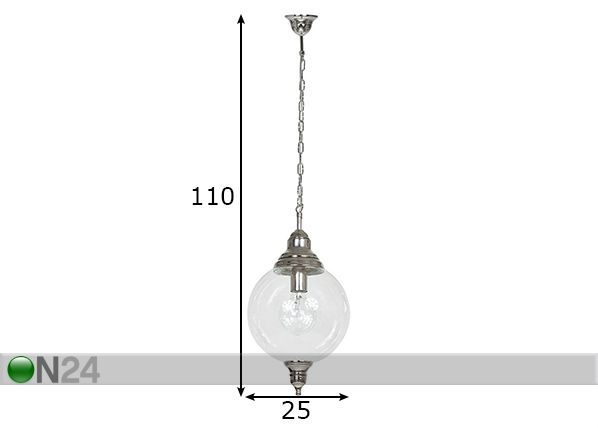Laelamp Jafa mõõdud