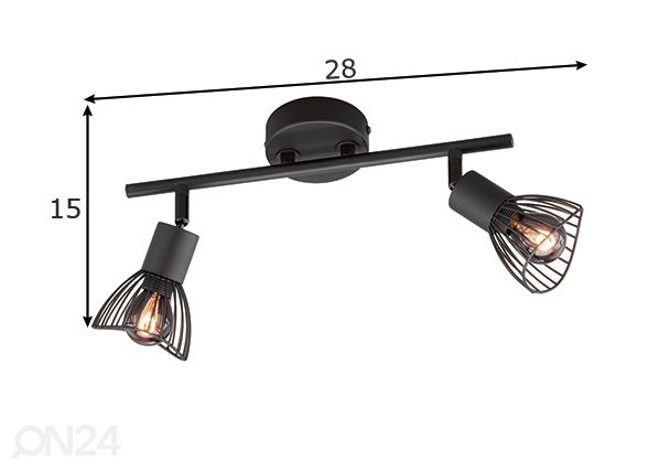 Laelamp Jess 2 mõõdud