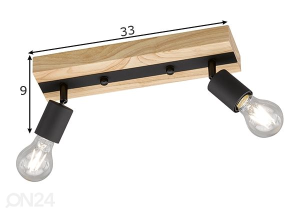 Laelamp Juris 2 mõõdud