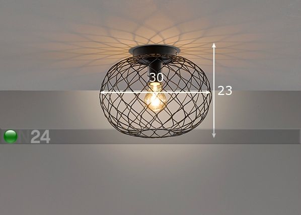 Laelamp Justin mõõdud