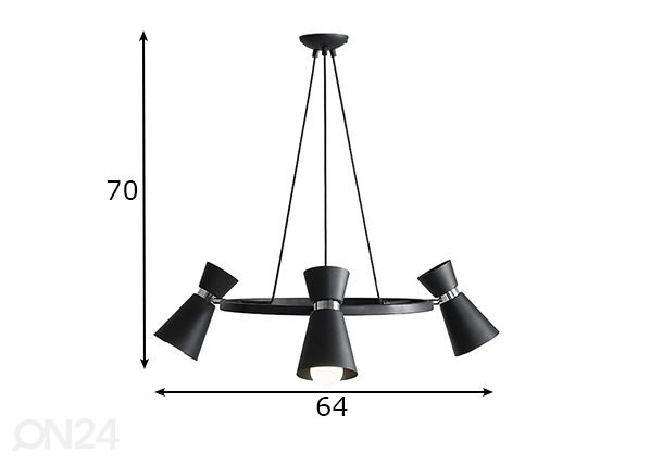 Laelamp Kedar mõõdud