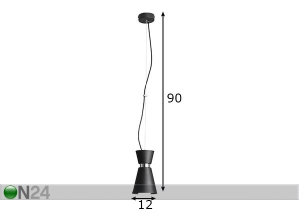 Laelamp Kedar mõõdud