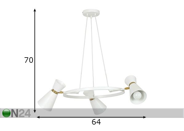 Laelamp Kedar mõõdud