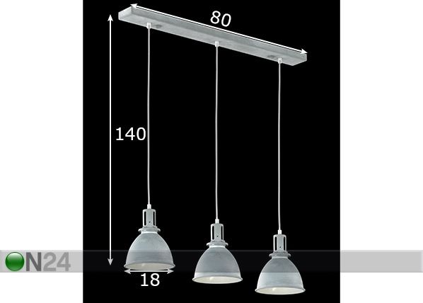 Laelamp Kent mõõdud