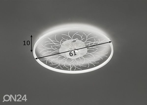 Laelamp LED Diego mõõdud