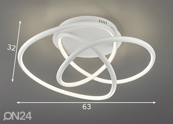 Laelamp LED Galaxy mõõdud