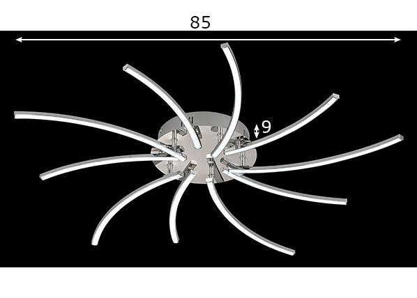 Laelamp LED Samos mõõdud