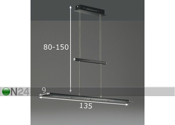 Laelamp LED Tenso TW mõõdud