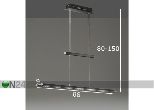 Laelamp LED Tenso TW mõõdud